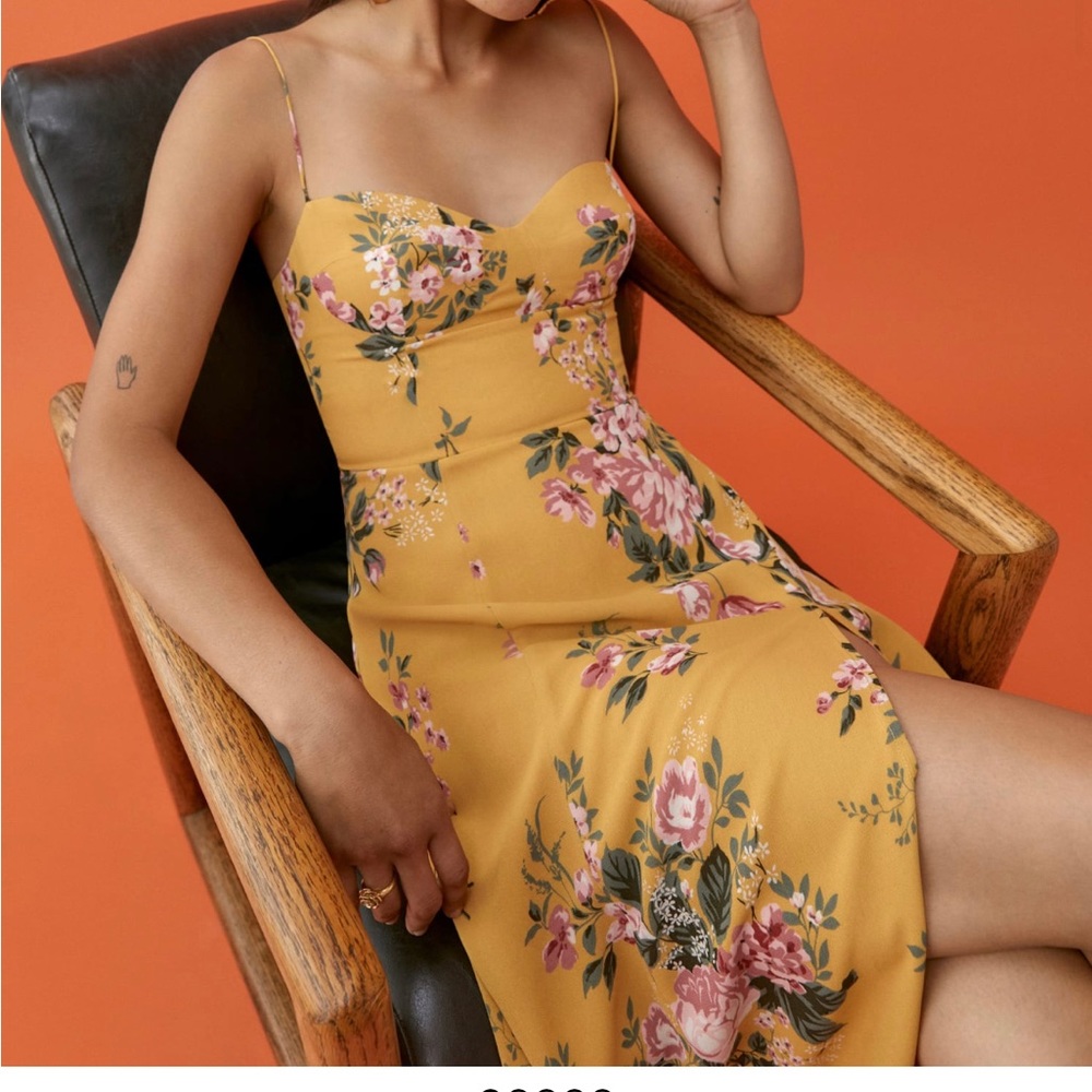Brand New Reformation Floral Dress